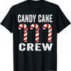 Christmas Candy Cane Crew Christmas Candy Cane Pajamas Classic Shirt