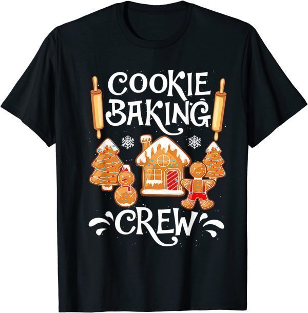 Christmas Cookie Baking Crew Baker Christmas Cake T-Shirt