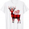 Christmas Couple Matching Pajama Set Her Buck His Doe Tee Shirt