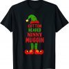 Christmas Elf Cotton Headed Ninny Muggin Matching Classic Shirt