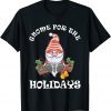 Christmas Gnome For The Holidays 2022 Shirt
