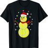 Christmas Tennis Balls Snowman Tennis Christmas T-Shirt
