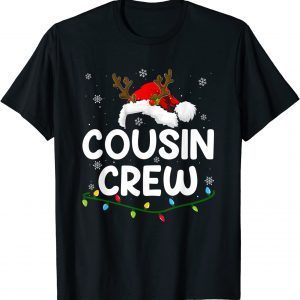 Cousin Crew Christmas Buffalo Plaid Red Xmas Holiday Gift Shirt