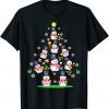 Cute Snowman Christmas Tree Chrismas 2022 Shirt