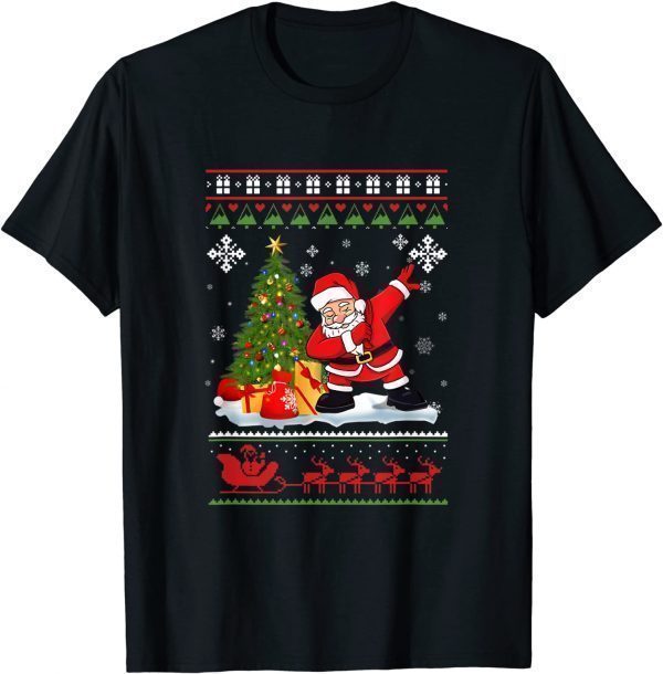 Dabbing Santa Claus Christmas 2022 Shirt