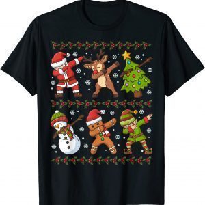 Dabbing Santa Elf Christmas 2022 Shirt