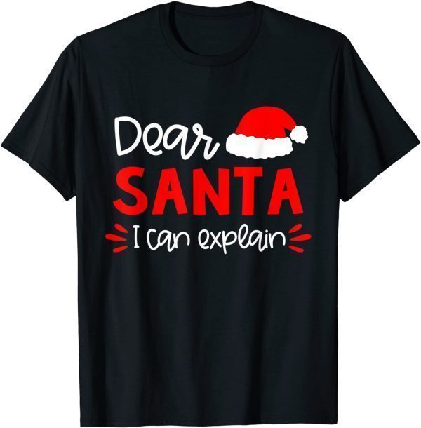 Dear Santa Shirt Funny Matching Family Christmas Pajamas 2022 Shirt