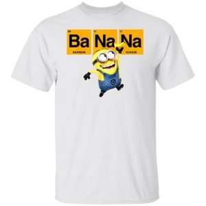Despicable Me Minions Banana Elemental Square Happy Portrait Classic Shirt