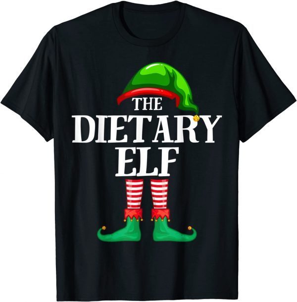 Dietary Elf Matching Family Group Christmas Party Pajama Classic Shirt