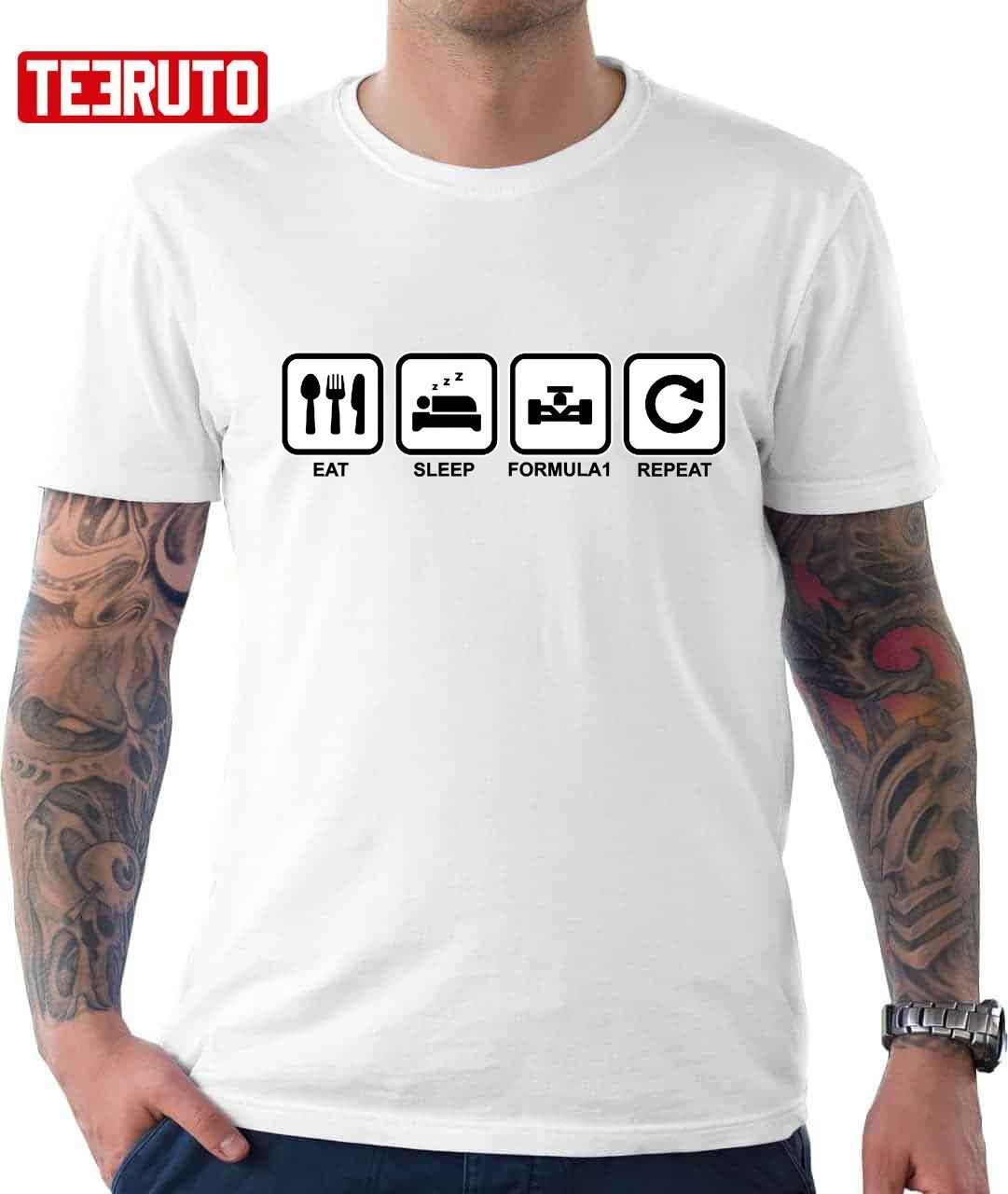 Eat Sleep Formula Repeat Gift Shirt
