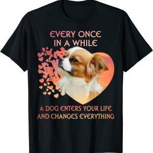 Every Once In A While A Pekingese Enters You Life Unisex Shirt