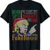 Fake News US President Donald Trump Ugly Christmas Gift Shirt