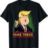 Fake Trees Trump Funny Ugly Christmas 2022 Shirt