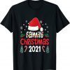 Family Christmas 2021 Matching Shirts Squad Santa Elf Classic Shirt