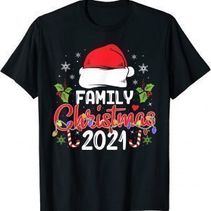 Family Christmas 2021 Matching Squad Santa Elf Pajamas Official Shirt