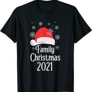 Family Christmas 2021 Squad Family Matching Pajama Unisex T-Shirt