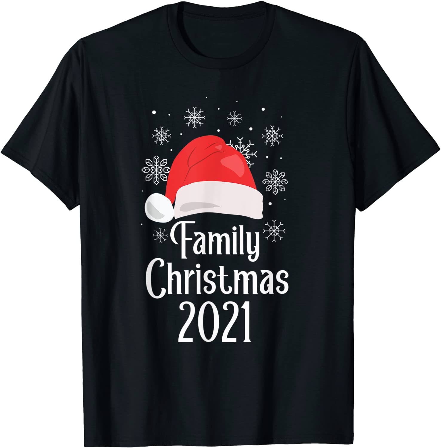 Family Christmas 2021 Squad Family Matching Pajama Unisex T-Shirt