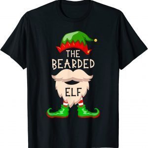 Family Christmas The Bearded Elf Cute Xmas Holiday San 2022 Shirt