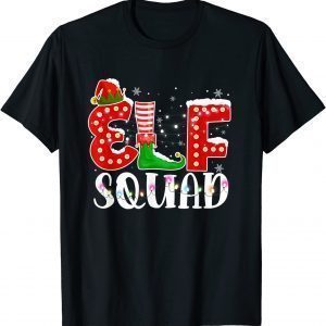Family Matching Christmas Elf Squad Gift Shirt