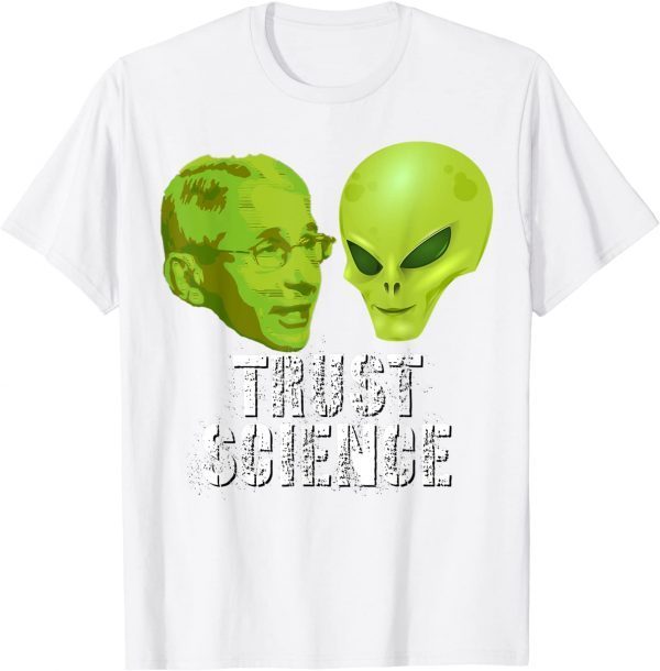 Fauci Alien UFO Outer Space Conservative Anti Fauci Classic Shirt