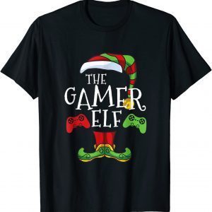 Gamer Elf Family Matching Christmas Group 2022 Shirt