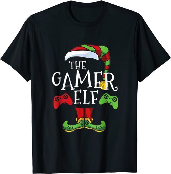 Gamer Elf Family Matching Christmas Group 2022 Shirt