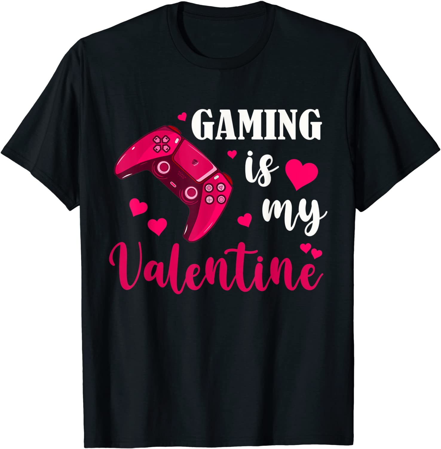 Gaming is My Valentine Gamers Gaming Valentine's Day Classic Shirt
