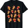 Gingerbread Christmas Gingerbread Pajamas T-Shirt