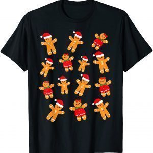 Gingerbread Christmas Gingerbread Pajamas T-Shirt