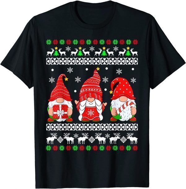 Gnome Ugly Christmas Sweater Gnomes Christmas Pajamas 2022 Shirt