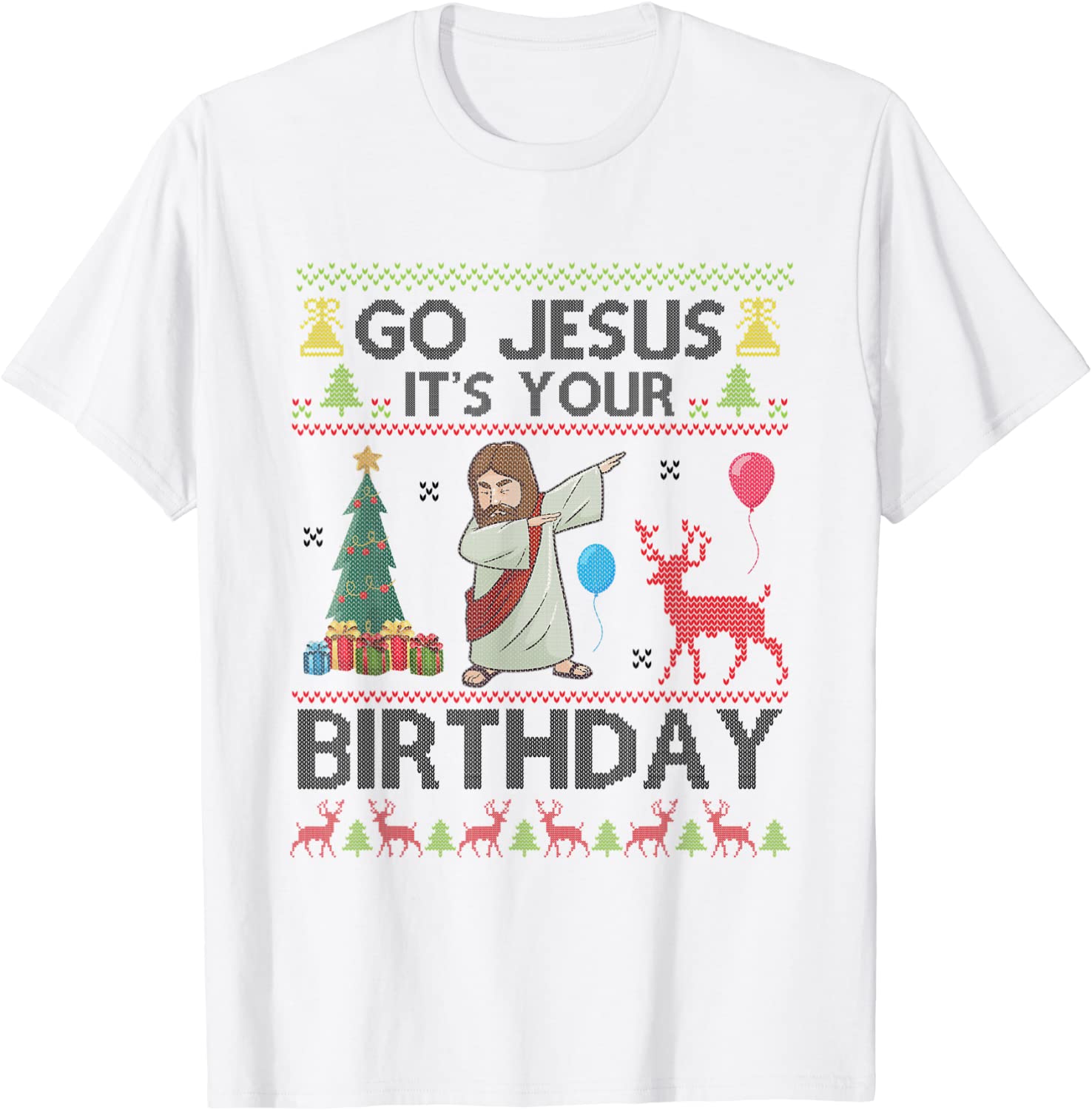 Go Jesus It's Your Birthday Christian Christmas Christ Classic Shirt