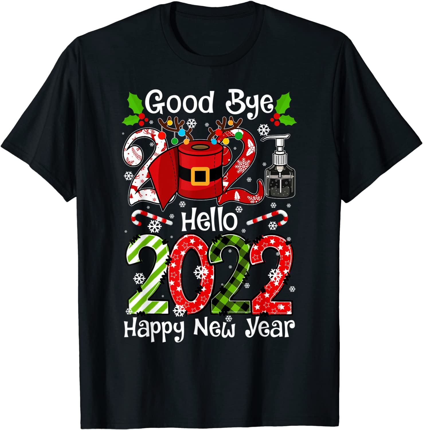 Goodbye 2021 Hello 2022 - Happy New Year Pyjama Limited Shirt