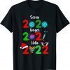 Goodbye 2021 Hello 2022 Merry Christmas Happy New Year Gift Shirt