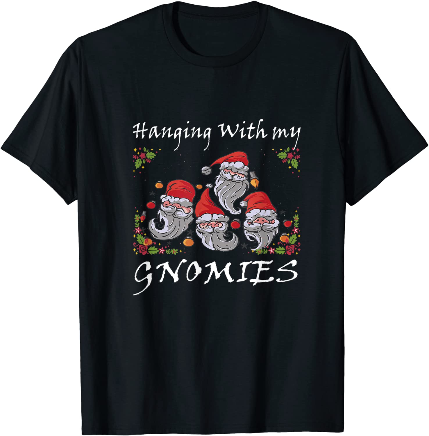 Hanging With Gnomies Christmas 2022 Shirt