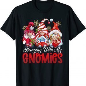 Hanging With My Gnomies Gnome Christmas Pajamas Family Classic Shirt