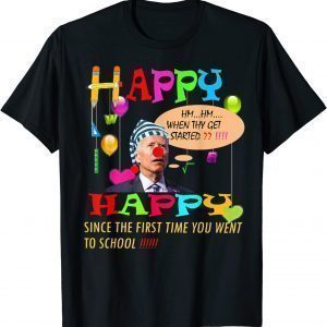 Happy 100 Day Of School For Students Joe Biden 2022 Shirt