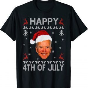 Happy 4th Of July Joe Biden Christmas Sweater T-Shirt