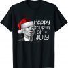 Happy 4th Of July Santa Hat Joe Biden Ugly Christmas Sweater Limited Shirt