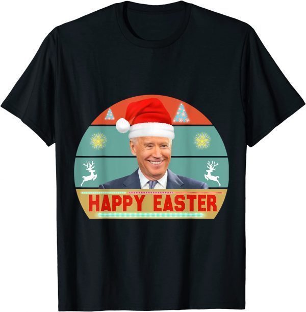 Happy Easter With Joe Biden Ugly Christmas T-Shirt