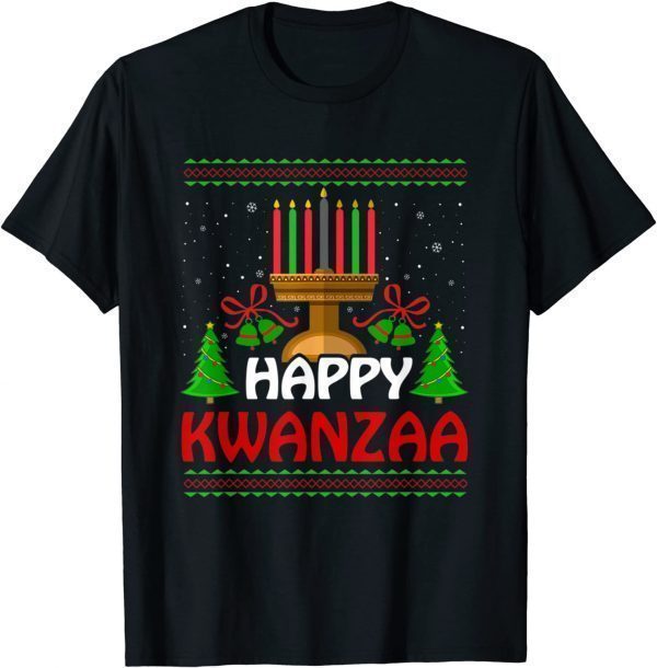 Happy Kwanzaa Ugly Christmas Sweater Celebrate Kwanzaa Classic Shirt