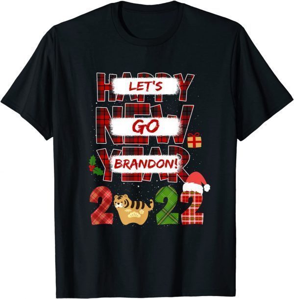 Happy New Year 2022 Anti Biden Let's Go Brandon Classic Shirt