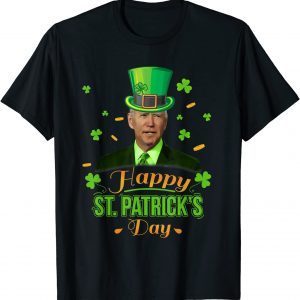 Happy St Patricks Day Leprechaun Joe Biden 2022 Limited Shirt