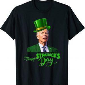 Happy St Patricks Day Leprechaun Joe Biden T-Shirt