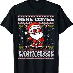 Here Comes Santa Floss - Flossing UGLY Christmas Pajama Xmas Classic Shirt