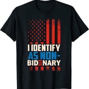 I Identify As Non-Bidenary Anti Joe Biden Classic Shirt