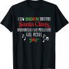 I Saw Biden Sniffing Santa Claus Underneath the Mistletoe 2022 Shirt