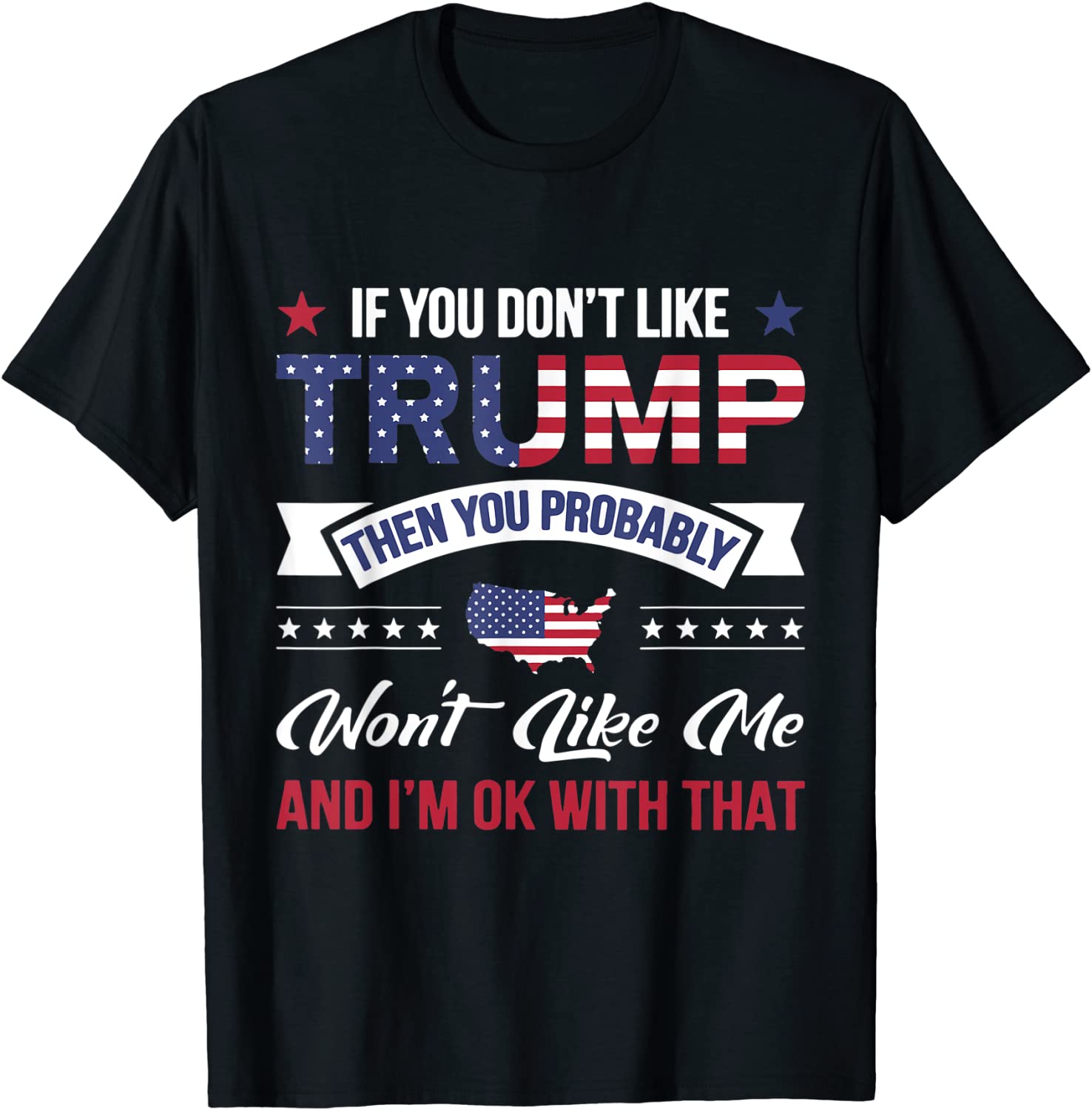 If You Don't Like Trump Then You Probably Won't Like Me Gift Shirt
