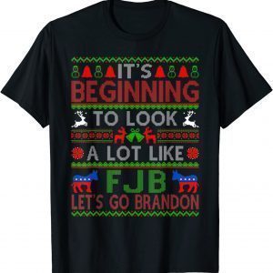 It’s Beginning To Look A Lot Like Let’s Go Branson Brandon 2022 T-Shirt