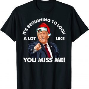 It's Beginning To Look A Lot Like You Miss Me Xmas Classic Shirt