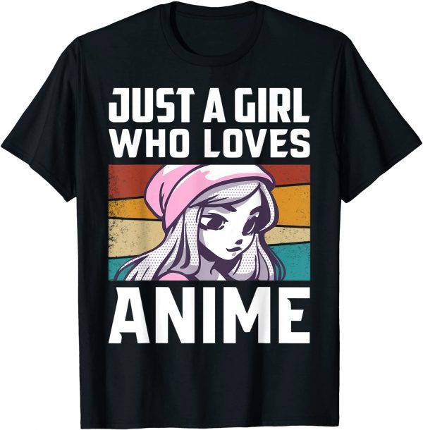 Japanese Anime Art Merch For Cute Manga Anime Lover Teens 2022 Shirt